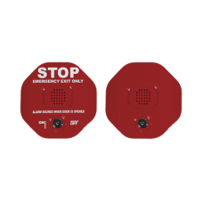 Alarma de puerta multifunción Exit Stopper® para una puerta con bocina remota Alarma de puerta multifunción Exit Stopper® para una puerta con bocina remota
