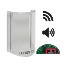 Cubierta Protectora De Policarbonato, Súper Resistente, Con Sonido, Con Transmisor Inalámbrico Para STI-V34104, Texto En Español, Para Botones Multiusos Serie Stopper® Station De STI Cubierta Protectora De Policarbonato, Súper Resistente, Con Sonido, Con Transmisor Inalámbrico Para STI-V34104, Texto En Español, Para Botones Multiusos Serie Stopper® Station De STI