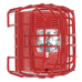 Protector De Rejilla Anti Vandalismo Y Golpes Accidentales, Color Rojo, Para Sirenas/Estrobos/Bocinas System Sensor, Montaje En Superficie, 7.49