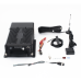 DVR Móvil / Multiplataforma / 4 Canales AHD 2 Megapixel + 4 canales IP / Almacenamiento en HDD / H.265 / Soporta 4G / WiFi / GPS