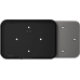 Adaptador de Montaje SUNMI CPad / Compatibilidad VESA y Caja 86mm / Conectividad USB Alimentación y Datos / Fijación Segura con Cerradura / Botón Liberación Rápida