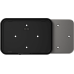 Adaptador de Montaje SUNMI CPad / Compatibilidad VESA y Caja 86mm / Conectividad USB Alimentación y Datos / Fijación Segura con Cerradura / Botón Liberación Rápida