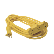 Extensión Eléctrica Tipo Abanico Uso Rudo 8 metros/ 127 V CA - 10 A Máximo / Color Amarilla. Extensión Eléctrica Tipo Abanico Uso Rudo 8 metros/ 127 V CA - 10 A Máximo / Color Amarilla.