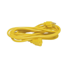 Extensión Eléctrica de Uso Rudo Aterrizada 2.4 metros / 127 V CA 10 A Máximo / Color Amarillo. Extensión Eléctrica de Uso Rudo Aterrizada 2.4 metros / 127 V CA 10 A Máximo / Color Amarillo.