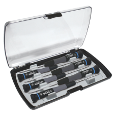 Juego de 6 destornilladores ESD torx en caja plástica de precisión