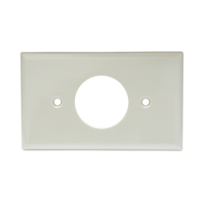 Placa de plástico para contacto sencillo. Placa de plástico para contacto sencillo.