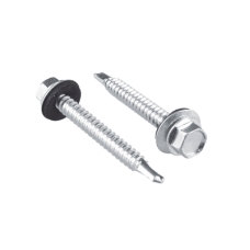 Tornillo - Pija cabeza hexagonal con rondana y punta de broca  #14 x 2