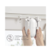 Controlador de cortinas Riel tipo U  / BLUETOOTH recargable y fácil de instalar
