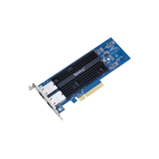 Tarjeta de 2 puertos Ethernet 10GBASE-T/NBASE-T para servidores Synology Tarjeta de 2 puertos Ethernet 10GBASE-T/NBASE-T para servidores Synology
