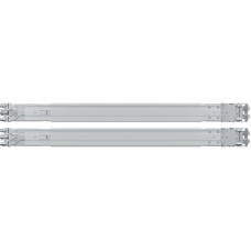 Kit de Rieles para Rack Synology RKS-01 | Compatible con Servidores de Montaje en Rack | Ancho de Pilar ≥450 mm | Ancho de Panel ≥480 mm | Profundidad de Montaje 553-834 mm | Orificios Cuadrados ≥9.5 mm | Orificios Redondos ≥7.1 mm.