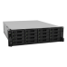 Servidor de Almacenamiento Synology RackStation RS4021xs+ | 16 Bahías | Procesador Intel Xeon D-1541 de 8 Núcleos | Memoria 16 GB Ampliable a 64 GB | RAID F1, 0, 1, 5, 6, 10 | 403,000 IOPS | 6,200 MB/s Lectura Secuencial | Energía Red