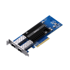 Adaptador de Red SFP28 de 25 GbE de Doble Puerto | Compatible con Synology | PCIe 3.0 x8 | SFP28 SR y LR | Link Aggregation | Garantía de 5 Años.