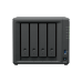 NAS Dispositivo de Protección de Datos Synology ActiveProtect DP340 | 14.5 TB de Capacidad de Copia de Seguridad | RAID 5 con 4 HDD de 8 TB | RAID 1 con 2 SSD de 400 GB | Puerto RJ-45 de 10 GbE | Protección contra Ransomware | Inmutabilidad 