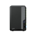 NAS DiskStation DS225+ | 2 Bahías | Intel Celeron J4125 | 2 GB DDR4 | Hasta 40 TB | Puertos 1GbE y 2.5GbE | USB 3.2 Gen 1 | Compatible con RAID | Synology DSM.