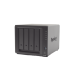 Servidor NAS de 4 Bahías (Expandible a 9 Bahías) / Hasta 162 TB / Servicio Nube Gratis (P2P) / Administración Remota y Respaldo Programado
