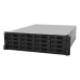 Servidor de Almacenamiento Synology RackStation RS4021xs+ | 16 Bahías | Procesador Intel Xeon D-1541 de 8 Núcleos | Memoria 16 GB Ampliable a 64 GB | RAID F1, 0, 1, 5, 6, 10 | 403,000 IOPS | 6,200 MB/s Lectura Secuencial | Energía Red