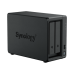 NAS Synology DiskStation DS725+ | 2 Bahías | Expandible hasta 7 Unidades | 2 Ranuras M.2 NVMe | Puerto 2.5GbE | Rendimiento 276 MB/s Lectura y 224 MB/s Escritura | Compatible con Unidad de Expansión DX525.