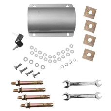 Kit de Accesorios para Barrera Vehicular. Incluye Tornillos, Abrazaderas y llaves. Kit de Accesorios para Barrera Vehicular. Incluye Tornillos, Abrazaderas y llaves.