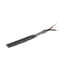 Carrete de 305 mts. cable blindado ROHS con 2 hilos calibre 26 AWG, Rojo y Negro.