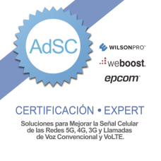 Certificación en Amplificadores de Señal Celular para Mejorar la Cobertura Celular 2G, 3G, 4G, 5G y llamadas VoLTE y convencionales. Certificación en Amplificadores de Señal Celular para Mejorar la Cobertura Celular 2G, 3G, 4G, 5G y llamadas VoLTE y convencionales.