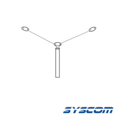 Antena HF, Base, Rango de Frecuencia 2 - 30 MHz. (cortada a la frecuencia solicitada). Antena HF, Base, Rango de Frecuencia 2 - 30 MHz. (cortada a la frecuencia solicitada).
