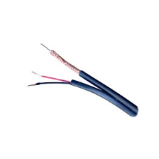 Cables Coaxial Calibre 20 con Blindaje de Malla de Cobre 95%. Cables Coaxial Calibre 20 con Blindaje de Malla de Cobre 95%.