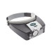 Lampara LED en correa frontal con lentes de aumento 1.8X, 2.6X y 5.8X.