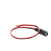 Cable con Conector Hembra, Alimentación para Vcc con Puntas Libres.