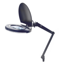 Lámpara de LED para Escritorio con Lupa de 5 Pulgadas de Diámetro, 5 Dioptrias, 2.25X.