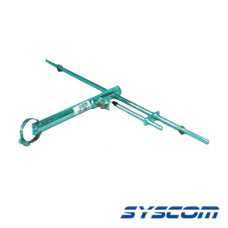 Antena Base UHF, de 1 Dipolos, rango de frecuencia 406 -430 MHz. Antena Base UHF, de 1 Dipolos, rango de frecuencia 406 -430 MHz.