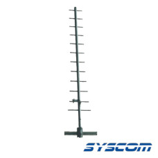 Antena Base UHF, Direccional de 12 elementos, Rango de Frecuencia 440 - 470 MHz, ganancia de 12 dB Antena Base UHF, Direccional de 12 elementos, Rango de Frecuencia 440 - 470 MHz, ganancia de 12 dB