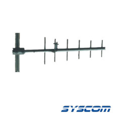 Antena Base UHF, Direccional de 6 elementos, Rango de Frecuencia 490 - 520 MHz, ganancia de 10 dB Antena Base UHF, Direccional de 6 elementos, Rango de Frecuencia 490 - 520 MHz, ganancia de 10 dB