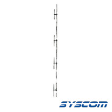 Antena Base UHF, de 4 Dipolos, Rango de Frecuencia 450 - 470 MHz. Antena Base UHF, de 4 Dipolos, Rango de Frecuencia 450 - 470 MHz.