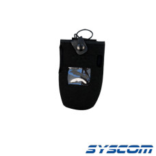 Funda de piel, correa con broche y visor frontal para IC-F/3GS, 3GT, 30GS, 30GT, 4GS, 4GT, 40GS y 40GT. Funda de piel, correa con broche y visor frontal para IC-F/3GS, 3GT, 30GS, 30GT, 4GS, 4GT, 40GS y 40GT.