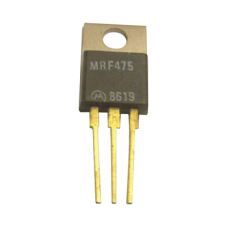 Transistor NPN de Potencia RF, Silicio de 30 MHz, 13.6 Vcc, 4.0 Amp. 10 Watt, TO-220AB.