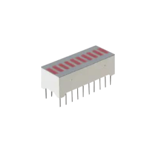 Barra Gráfica de 10 segmentos LED Rojos tipo LTA-1000