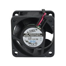 Ventilador Axial de 40 X 40 X 20 mm, Rodamiento de Baleros, Cables de 30 cm, 12 Vcc, 100 mA, 8.8 CFM.