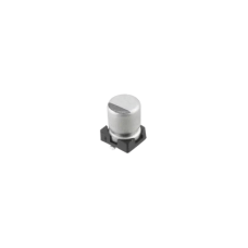 Capacitor Electrolítico de Aluminio de 1uF, 50V, 20% tipo SMD.