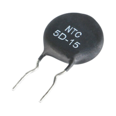 Termistor Limitador de Corriente, 3.2 Amp., NTC 10 Ohm, 10 X 4 mm, Inrush.