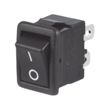 Interruptor Rocker DPST On-Off,  250 Vca.,10 Amp.,