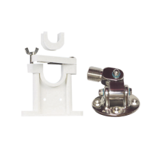 Kit de montaje de acero inoxidable ajustable con soporte para antenas de 1 Kit de montaje de acero inoxidable ajustable con soporte para antenas de 1