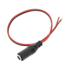 Cable con Conector Hembra, Alimentación para Vcc con Puntas Libres.