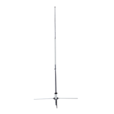 Antena base VHF, omnidireccional, rango de frecuencia 144 - 174 MHz