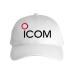 CACHUCHA BLANCA LOGO ICOM COPA BAJA