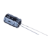 Capacitor Electrolítico Radial en Aluminio de 220 µFd, 35 Vcc, 105 °C, 10 x 12.5 mm.