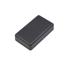 Gabinete de Plástico 0.59 (1.5) x 1.38 (3.5) x 2.36 (6.0) In (Cm), Color Negro.