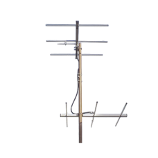 Juego de 2 Antenas Bi-direccionales de 3 elementos para TV, 3 dB, Canal 8 Juego de 2 Antenas Bi-direccionales de 3 elementos para TV, 3 dB, Canal 8