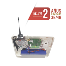 Panel de Alarma Cloud / 2 Años 3G/4G Ilimitado Incluido  / 32 Zonas Inalámbricas / 8 Zonas Cableadas / Programación 100% vía WEB y APP gratuita.