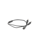 Cable con Conector Jack Hembra 3.5 mm con 2 Salidas de Jack Macho
