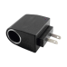 Convertidor de Corriente de 110 / 240 Vca a 12 Vcc / 500 mAh con enchufe para encendedor de cigarrillos.